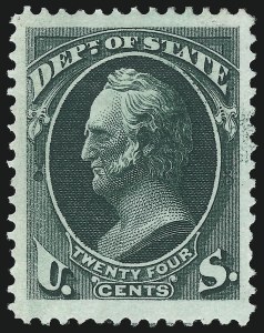Sale 1085, Lot 4095, State Department (Scott O57-O71)