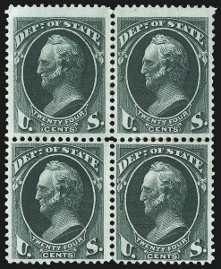 Sale 1085, Lot 4096, State Department (Scott O57-O71)