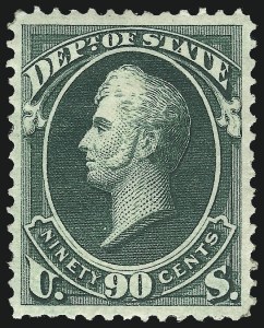Sale 1085, Lot 4099, State Department (Scott O57-O71)