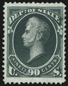 Sale 1085, Lot 4100, State Department (Scott O57-O71)