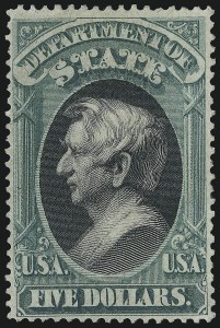 Sale 1085, Lot 4103, State Department (Scott O57-O71)
