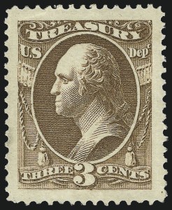 Sale 1085, Lot 4118, Treasury Department (Scott O72-O82)