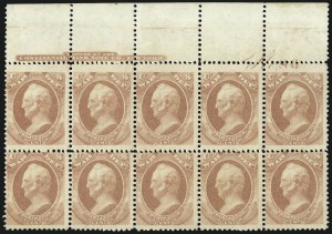 Sale 1085, Lot 4168, War Department (Scott O83-O93)