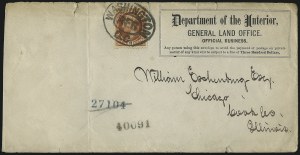 Sale 1085, Lot 4193, 1875 American Bank Note Co. Printing on Soft Paper (Scott O94-O117)