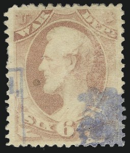 Sale 1085, Lot 4210, 1875 American Bank Note Co. Printing on Soft Paper (Scott O94-O117)