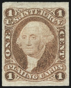 Sale 1089, Lot 201, First Issue Imperforate, 1c-$1.90