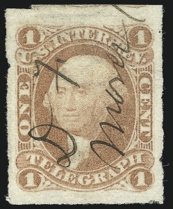 Sale 1089, Lot 209, First Issue Imperforate, 1c-$1.90