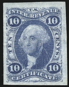 Sale 1089, Lot 218, First Issue Imperforate, 1c-$1.90