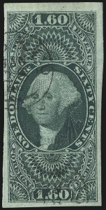 Sale 1089, Lot 237, First Issue Imperforate, 1c-$1.90