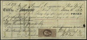 Sale 1089, Lot 240, First Issue Imperforate, 1c-$1.90