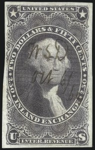 Sale 1089, Lot 246, First Issue Imperforate, $2.00-$200.00