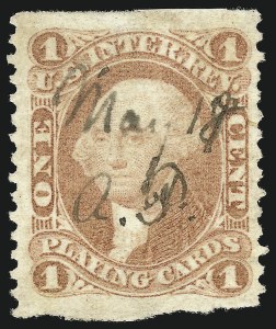 Sale 1089, Lot 280, First Issue Part Perforated