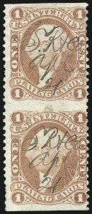 Sale 1089, Lot 281, First Issue Part Perforated