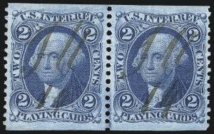 Sale 1089, Lot 284, First Issue Part Perforated