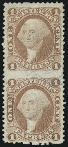 Sale 1089, Lot 300, First Issue Perforated