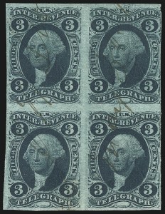 Sale 1089, Lot 325, First Issue Blocks and Record-Size Multiples, Imperforate, 1c-60c
