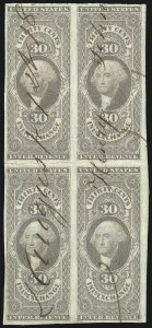 Sale 1089, Lot 343, First Issue Blocks and Record-Size Multiples, Imperforate, 1c-60c