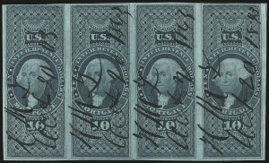 Sale 1089, Lot 376, First Issue Blocks and Record-Size Multiples, Imperforate, $1.00-$200.00