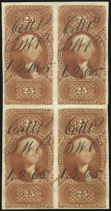 Sale 1089, Lot 382, First Issue Blocks and Record-Size Multiples, Imperforate, $1.00-$200.00