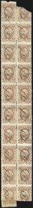 Sale 1089, Lot 399, First Issue Blocks and Record-Size Multiples, Part Perforated