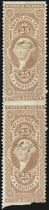 Sale 1089, Lot 405, First Issue Blocks and Record-Size Multiples, Part Perforated