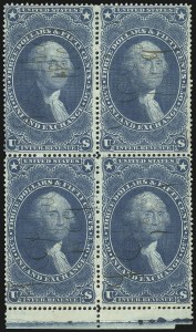 Sale 1089, Lot 435, First Issue Blocks and Record-Size Multiples, Perforated