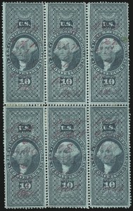 Sale 1089, Lot 442, First Issue Blocks and Record-Size Multiples, Perforated