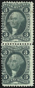 Sale 1089, Lot 455, First Issue on Silk Paper
