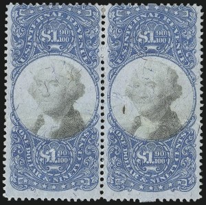 Sale 1089, Lot 502, Second Issue Blocks and Largest Recorded Multiples
