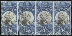 Sale 1089, Lot 505, Second Issue Blocks and Largest Recorded Multiples