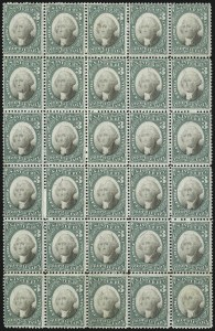 Sale 1089, Lot 541, Proprietary Issues, Violet and Green Papers