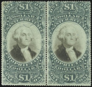 Sale 1089, Lot 548, Proprietary Issues, Violet and Green Papers