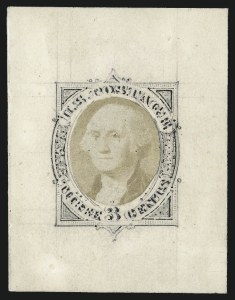 Sale 1090, Lot 1032, Essays & Proofs, 1847 Issue thru 20th Century