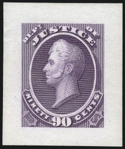 Sale 1090, Lot 1053, Essays & Proofs, Back-of-Book thru Specimens