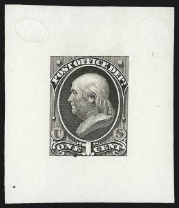 Sale 1090, Lot 1056, Essays & Proofs, Back-of-Book thru Specimens