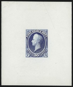 Sale 1090, Lot 1060, Essays & Proofs, Back-of-Book thru Specimens