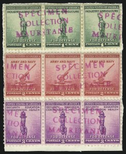 Sale 1090, Lot 1075, Essays & Proofs, Back-of-Book thru Specimens