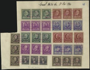 Sale 1090, Lot 1076, Essays & Proofs, Back-of-Book thru Specimens