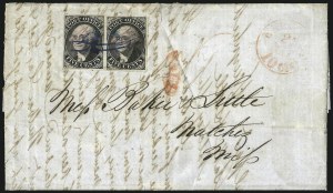 Sale 1090, Lot 1085, Postmasters Provisionals