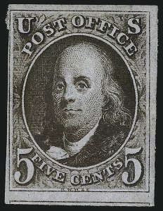 Sale 1090, Lot 1097, 1847 Issue & 1875 Reproduction of 1847 Issue (Scott 1-4)