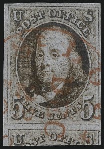 Sale 1090, Lot 1099, 1847 Issue & 1875 Reproduction of 1847 Issue (Scott 1-4)