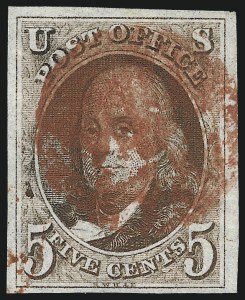 Sale 1090, Lot 1102, 1847 Issue & 1875 Reproduction of 1847 Issue (Scott 1-4)