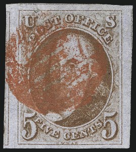 Sale 1090, Lot 1106, 1847 Issue & 1875 Reproduction of 1847 Issue (Scott 1-4)