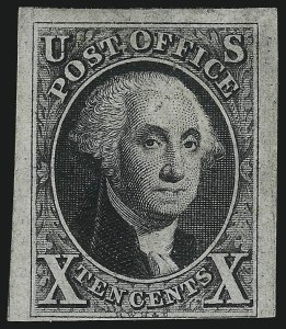 Sale 1090, Lot 1110, 1847 Issue & 1875 Reproduction of 1847 Issue (Scott 1-4)