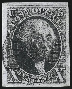 Sale 1090, Lot 1119, 1847 Issue & 1875 Reproduction of 1847 Issue (Scott 1-4)