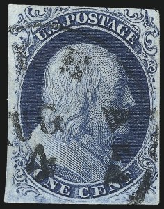 Sale 1090, Lot 1132, 1851-56 Issue (Scott 6-17)