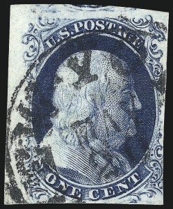 Sale 1090, Lot 1134, 1851-56 Issue (Scott 6-17)