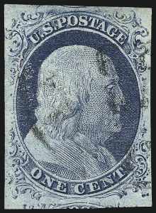 Sale 1090, Lot 1135, 1851-56 Issue (Scott 6-17)