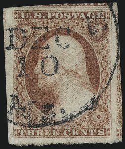 Sale Number 1090, Lot Number 1137, 1851-56 Issue (Scott 6-17)