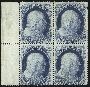 Sale 1090, Lot 1147, 1857-60 Issue (Scott 18-39)